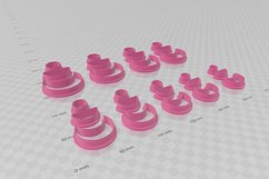 Earring Combo 2 Clay Cutter - STL Digital File Download- 9 s Product Image 3