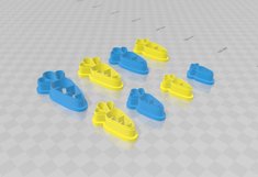 Carrot 3 Clay Cutter - STL Digital File Download- 8 sizes an Product Image 3