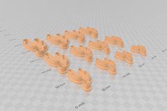 Halloween Knife 1 Earring Clay Cutter - Cookie Cutter Product Image 3