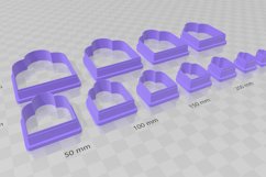 Window 11 Earring Clay Cutter - Cookie Cutter STL Product Image 3