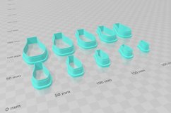 Vase 1 Clay Cutter - Cookie Cutter STL File Product Image 4