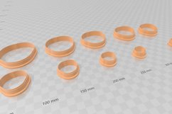 Blob 1 Clay Cutter - Cookie Cutter STL File Product Image 3