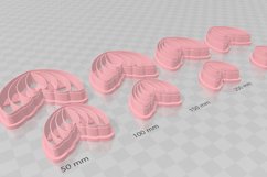 Clay Cutter STL File - Mermaid Flower 1 Product Image 3