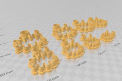 Eye 5 Clay Cutter - Cookie Cutter STL Product Image 3