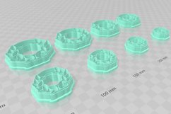 Greek Wreath 3 Clay Cutter - Cookie Cutter STL File Product Image 4
