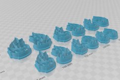 Clay Cutter STL File Peacock 1- Earring Digital File Downloa Product Image 3