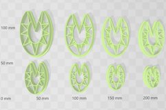 Clay Cutter STL File - Decorative Oval Cutout 2 Product Image 2