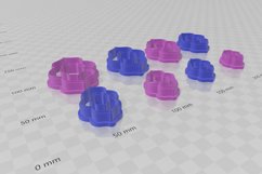 Moroccan Donut Scallop Clay Cutter - STL Digital File Downlo Product Image 3