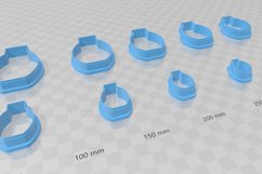 Vase 2 Clay Cutter - Cookie Cutter STL File Product Image 4