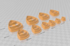 Clay Cutter STL File Candy Corn 1 Product Image 3