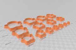 Ghost 6 Clay Cutter Earring -Cookie Cutter Product Image 3