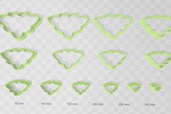 Flower Leaf 1 Clay Cutter - Cookie Cutter STL File Product Image 3