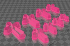 Clay Cutter STL File Cross 3- Christian Earring Digital File Product Image 3