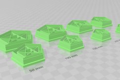 Clay Cutter STL File - Pentagram 4 Clay Cutter Earring -C Product Image 3