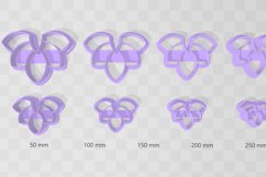 Flower 12 Earring Clay Cutter - Cookie Cutter STL Files Product Image 2