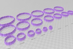 Decorative Shape 1 Earring Clay Cutter - Cookie Cutter Product Image 3