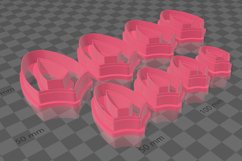 Clay Cutter STL File Irregular Modern Donut 2- Geometric Mod Product Image 3