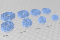 Greek Wreath 4 Clay Cutter - Cookie Cutter STL File Product Image 4
