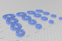 Decorative Shape 2 Earring Clay Cutter - Cookie Cutter Product Image 3