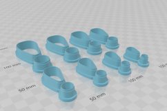 Clay Cutter STL File Exclamation Mark - Pop Art Symbol Earri Product Image 3