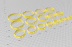 Circle 1 Clay Cutter - Cookie Cutter STL File Product Image 3