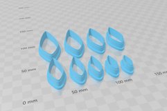 Clay Cutter STL File - Leaf 4 Clay Cutter Earring -Cooki Product Image 2