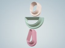 Clay Cutter STL File - Earring Combo 19 - Earring Digital Fi Product Image 4