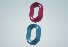 Clay Cutter STL 3mm Thick Chain 1- Earring Digital File Down Product Image 4