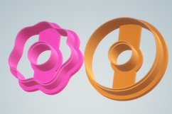 Clay Cutter STL File Donut 1- Earring Digital File Download- Product Image 4