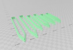 Herb Marker Clay Cutter - Plant Stake STL Digital File Downl Product Image 3