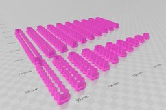 10mm Zig Zag Clay Cutter- Earring, Cuff Cutter Product Image 3