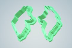 Dog Wolf Clay Cutter - Portrait STL Digital File Download- 8 Product Image 4