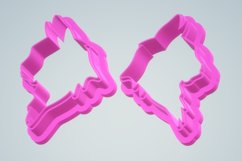 Cat Clay Cutter - Portrait STL Digital File Download- 8 size Product Image 4