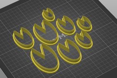 Clay Cutter STL File - Oval Cutout Product Image 4