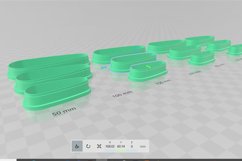 Triangle 1 Hair Barrette/Crocodile Clay Cutter Product Image 3