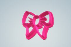 Clay Cutter STL File Bow 2- Earring Digital File Download- 8 Product Image 4