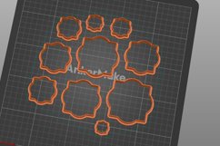 Clay Cutter STL File Moroccan Quatrefoil- Earring Digital Fi Product Image 4