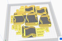 Santa Letter Clay Cutter - Cookie Cutter STL File Product Image 5