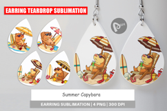 Earring Summer Capybara Product Image 1