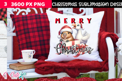 goose Christmas Sublimation 