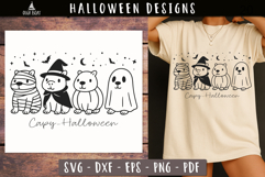 Capybara Halloween SVG Funny design