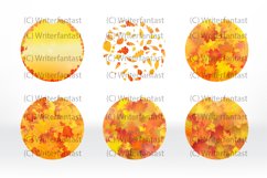 Autumn, leaves Car Coaster Sublimation Bundle Product Image 2