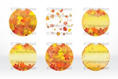 Autumn, leaves Car Coaster Sublimation Bundle Product Image 3