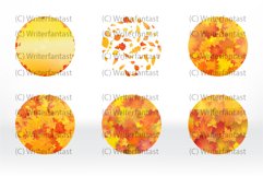 Autumn, leaves Car Coaster Sublimation Bundle Product Image 5