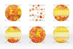 Autumn, leaves Car Coaster Sublimation Bundle Product Image 4