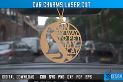 Car Charm|Engraved Car Accessories|Suspension for Car Mirror Product Image 1