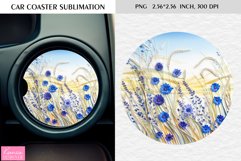 Quilling Flowers| Summer Car Coaster Product Image 1