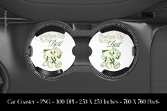 Swipe Up To The Best Car Coaster Sublimation Design Product Image 1