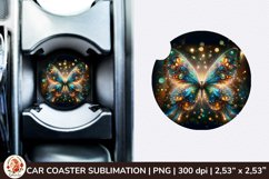 Round Coaster,3d Car coaster, 3D Butterfly, Spring Coaster Product Image 1