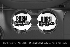 Break Rules Car Coaster Sublimation Design Product Image 1